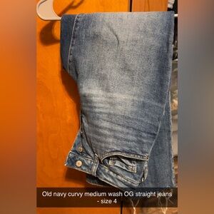 Curvy OG Straight Button Fly Jeans